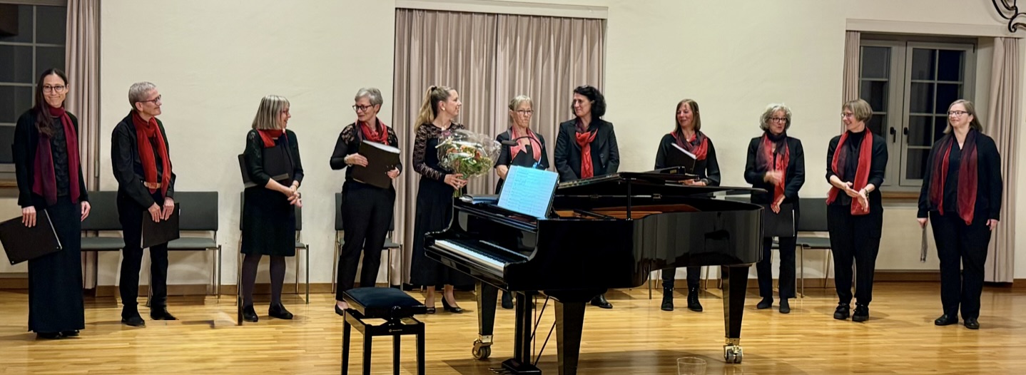 Live-Auftritt Frauenchor Rüti-Tann