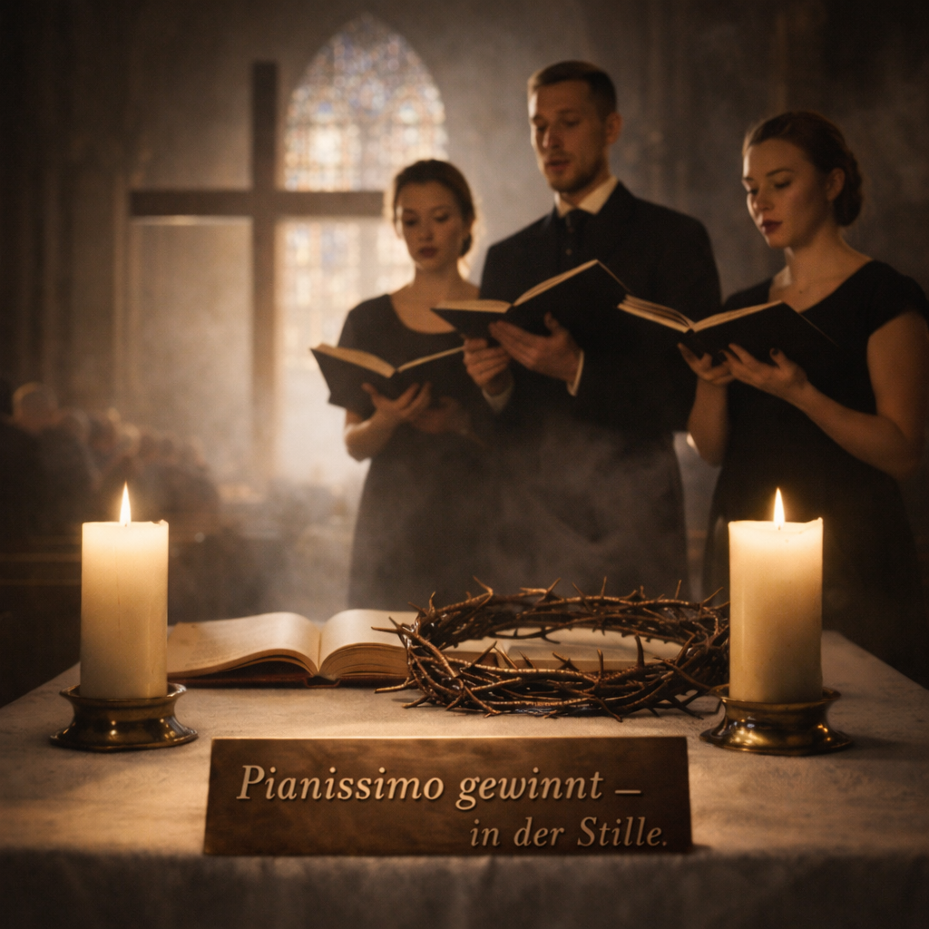 Stilles Musikmoment zu Karfreitag mit ruhiger Atmosphäre und feinen Zwischentönen