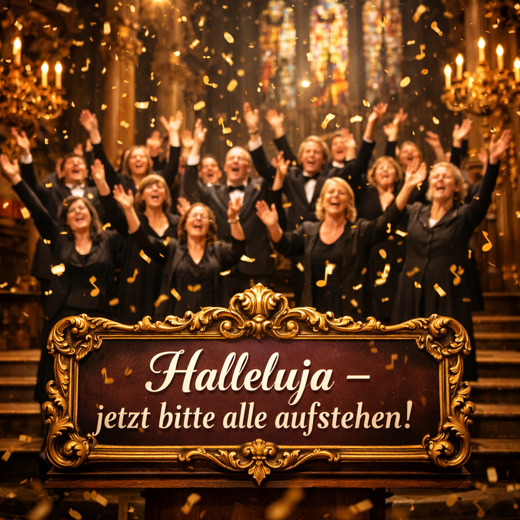 Festliches Musikmoment zu Händels Messiah mit Chorenergie und Halleluja-Stimmung