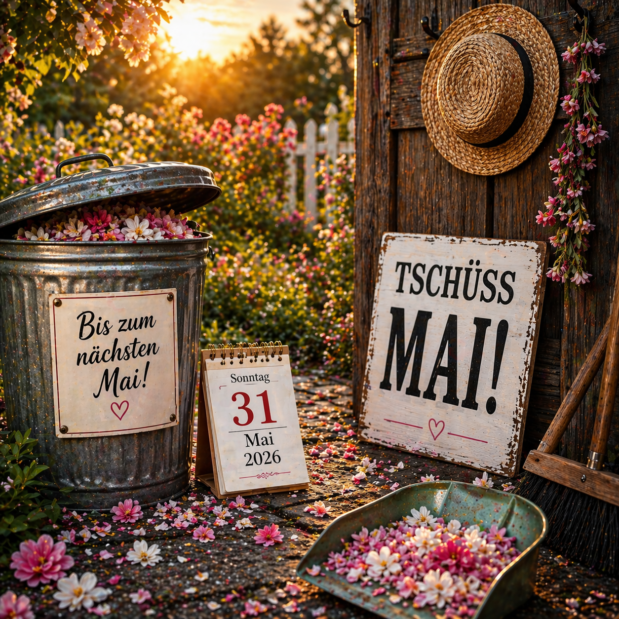 Der Mai geht aber die Melodie bleibt
