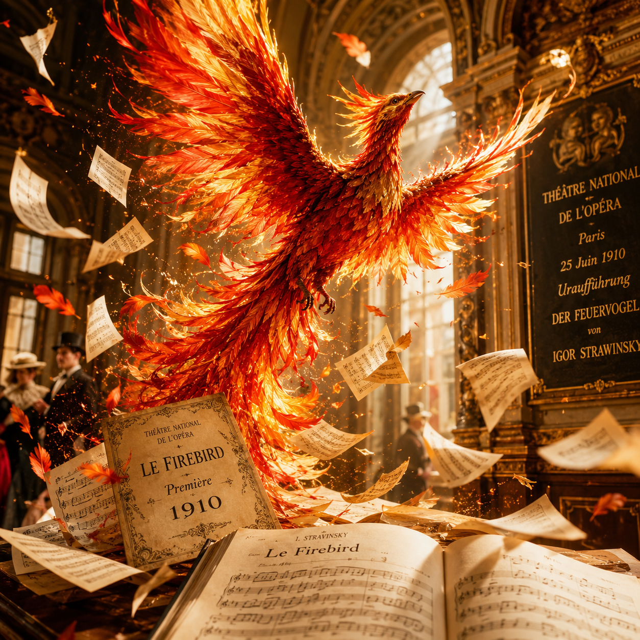 Igor Strawinsky: Der Feuervogel: Feuer, Ballett & Orchesterzauber als musikalischer Juni-Platzhalter für den Frauenchor